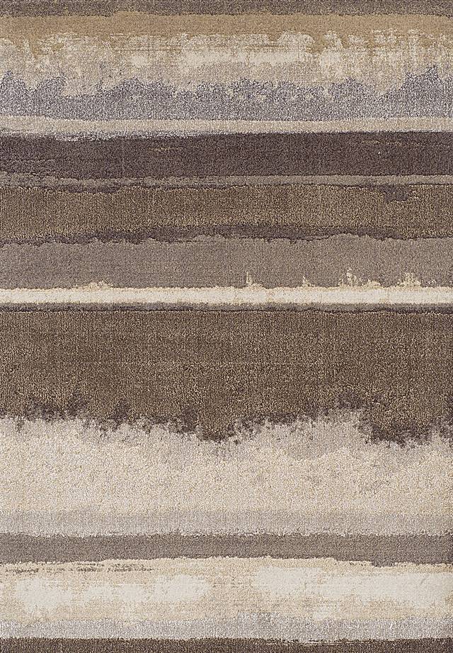 Blurred Waze Beige 5'3 x 7'7 Rug - Thumbnail - Image 1