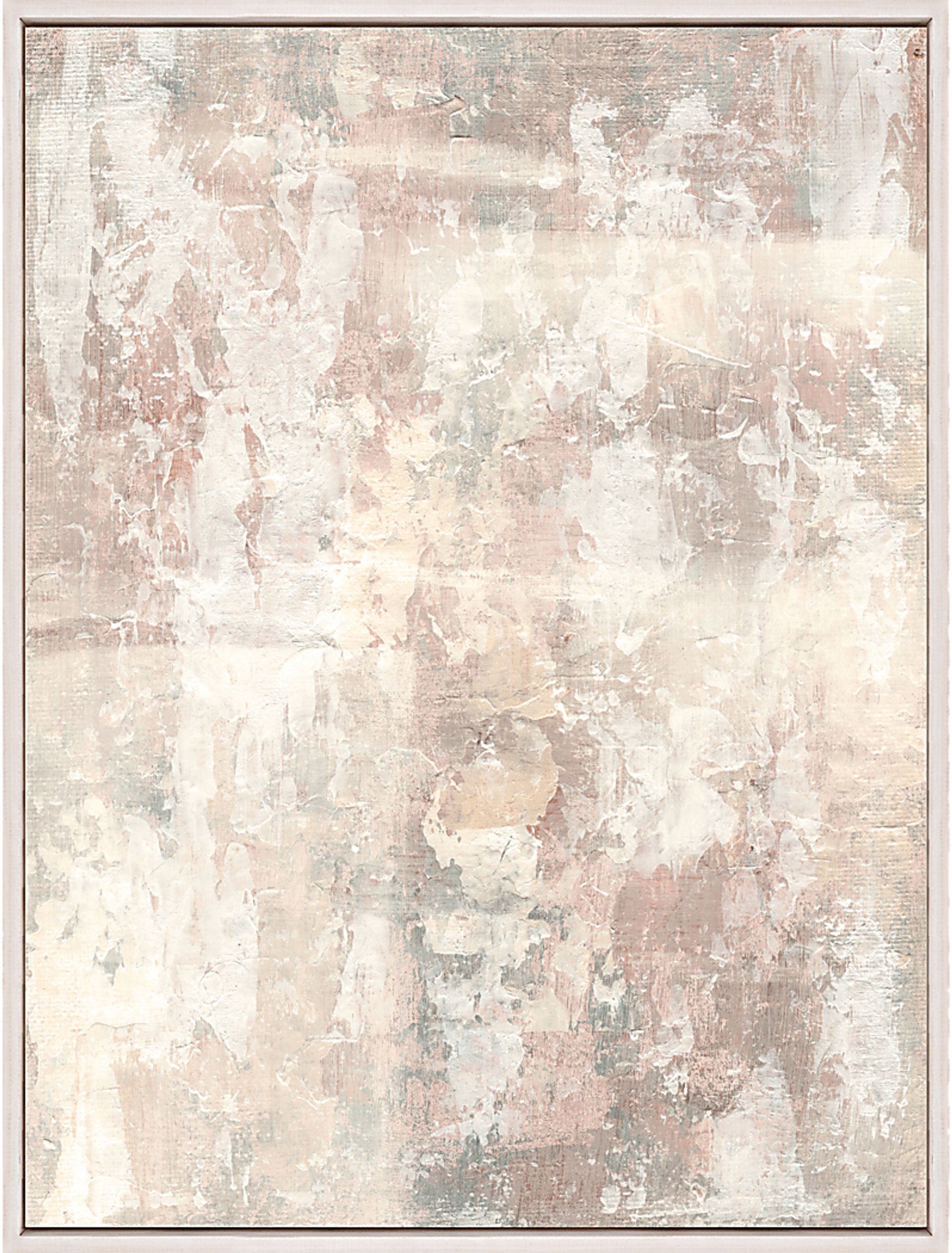 Blushing Pink Framed Artwork - Image 1