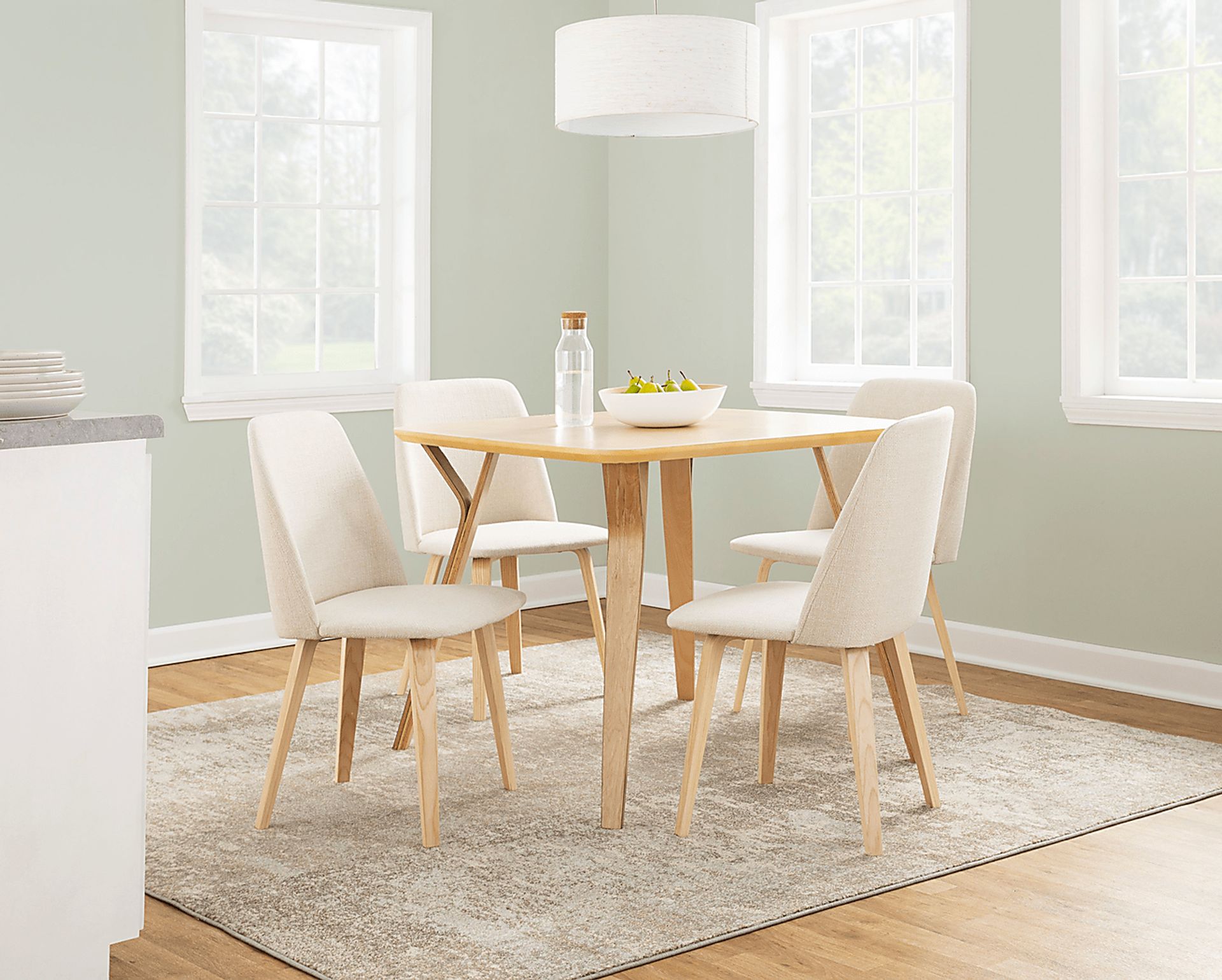 Bluum Cream 5 Pc Dining Set - Image 3