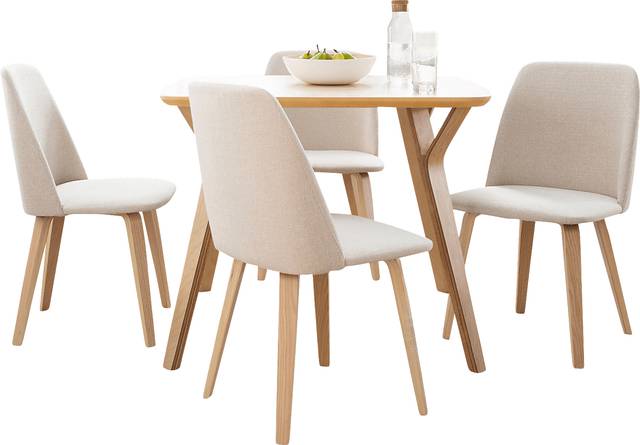 Bluum Cream 5 Pc Dining Set - Thumbnail - Image 4