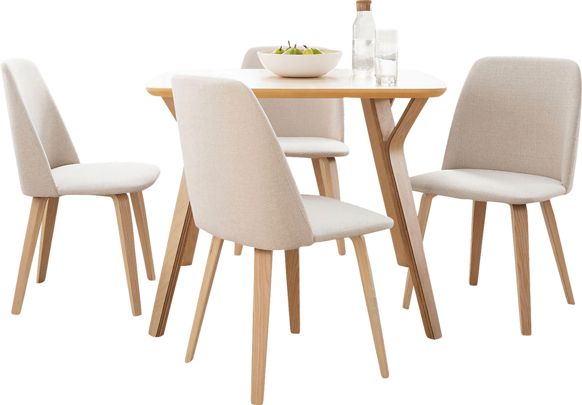 Bluum Cream 5 Pc Dining Set - Image 4