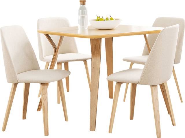 Bluum Cream 5 Pc Dining Set - Thumbnail - Image 1