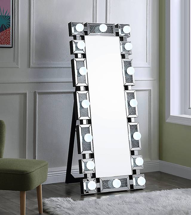 Boaires Silver Floor Mirror - Thumbnail - Image 2