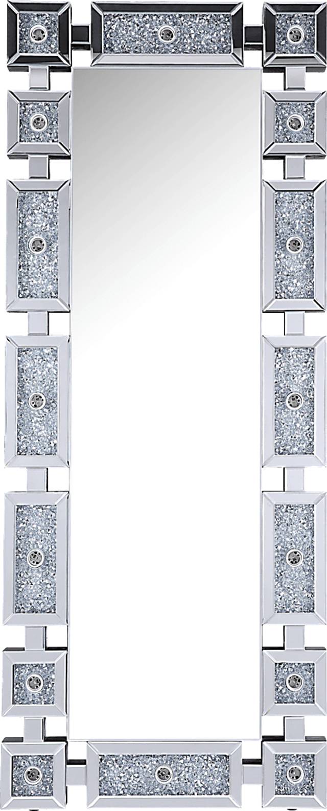 Boaires Silver Floor Mirror - Thumbnail - Image 1