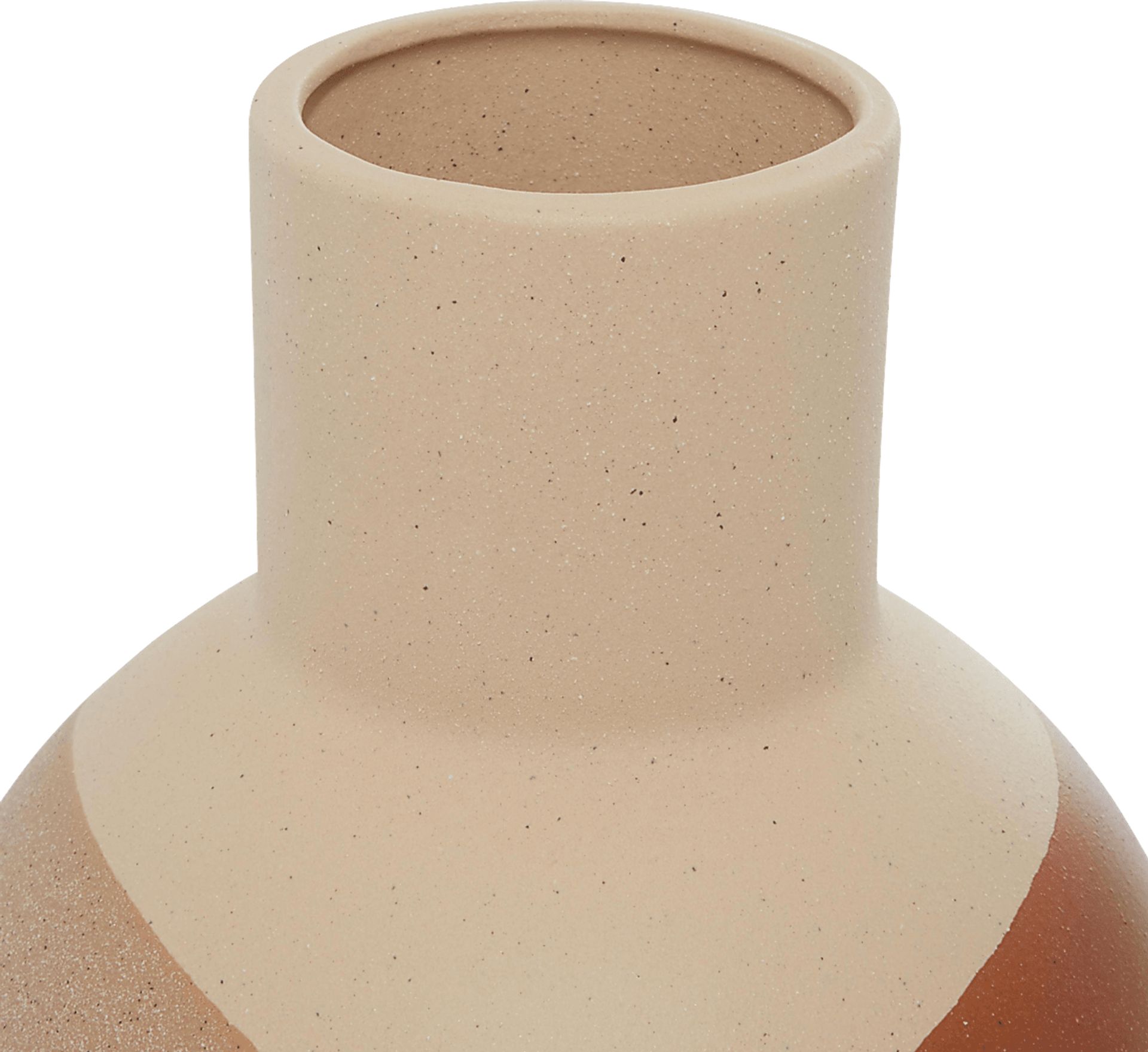 Boala Tan/Orange Vase, Set of 2 - Image 4