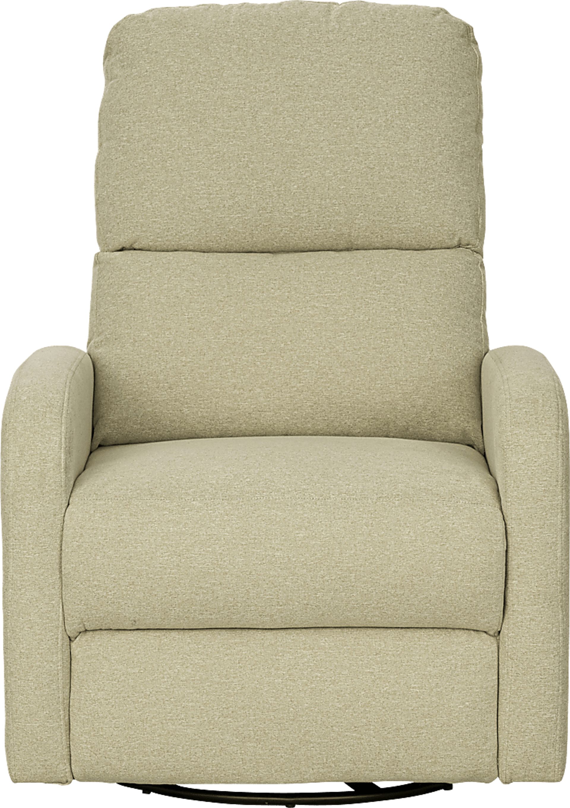Boardew Beige Power Swivel Recliner - Image 4