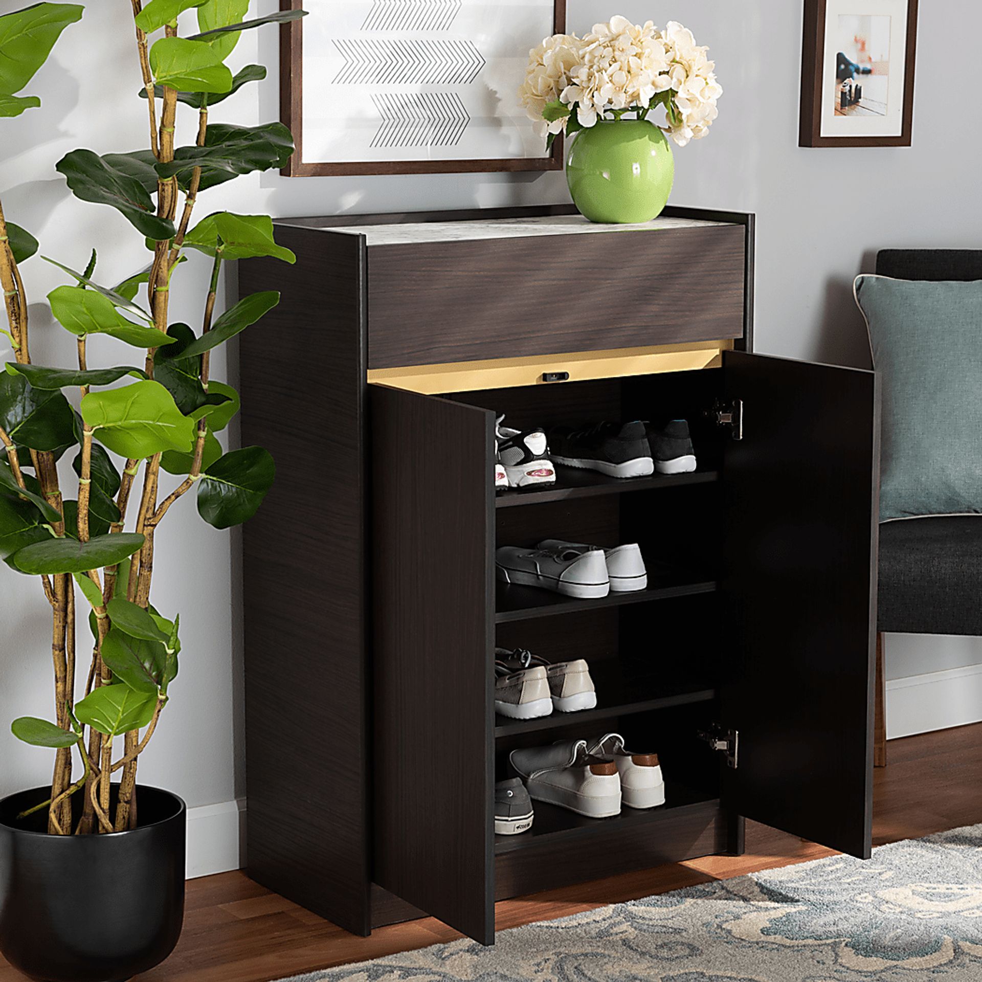 Boardwing Brown Accent Cabinet - Image 8