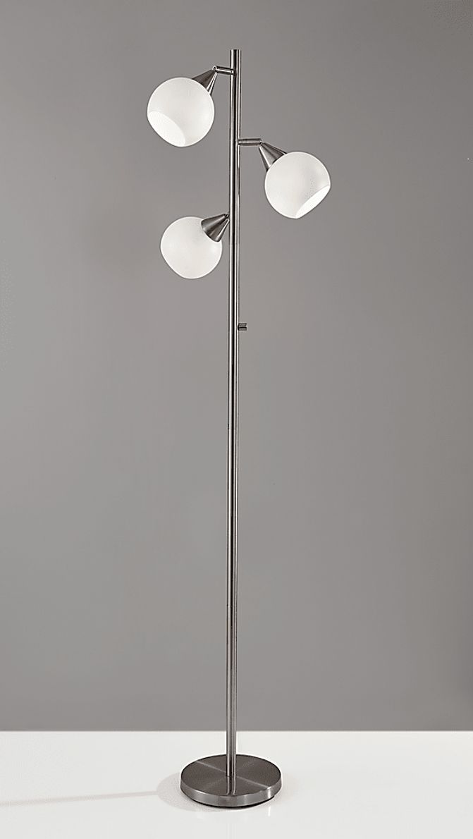 Bobali Gray Floor Lamp