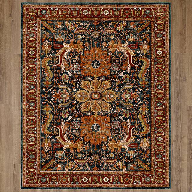 Bobby Berk Amara Red 5'3 x 7'10 Rug - Thumbnail - Image 3
