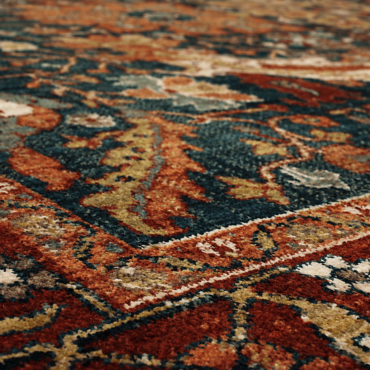 Bobby Berk Amara Red Rugs | Rooms to Go