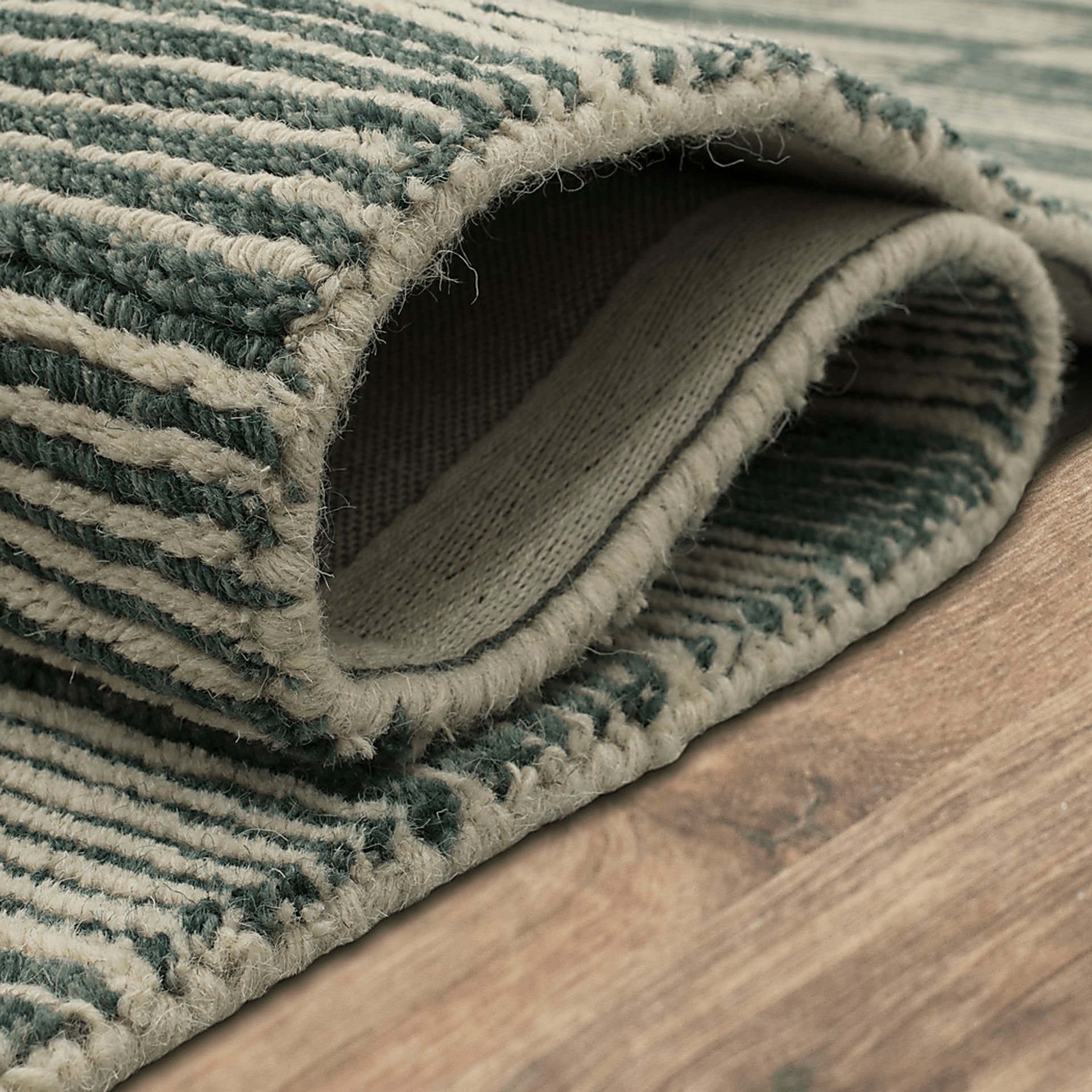 Bobby Berk Broken Stripe Blue 5' x 8' Rug - Image 5