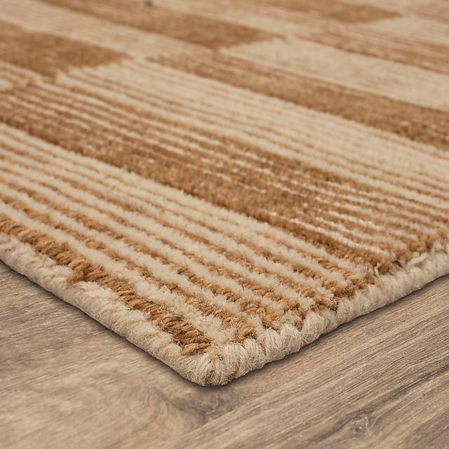Bobby Berk Broken Stripe Brown 2' x 8' Runner Rug - Thumbnail - Image 5