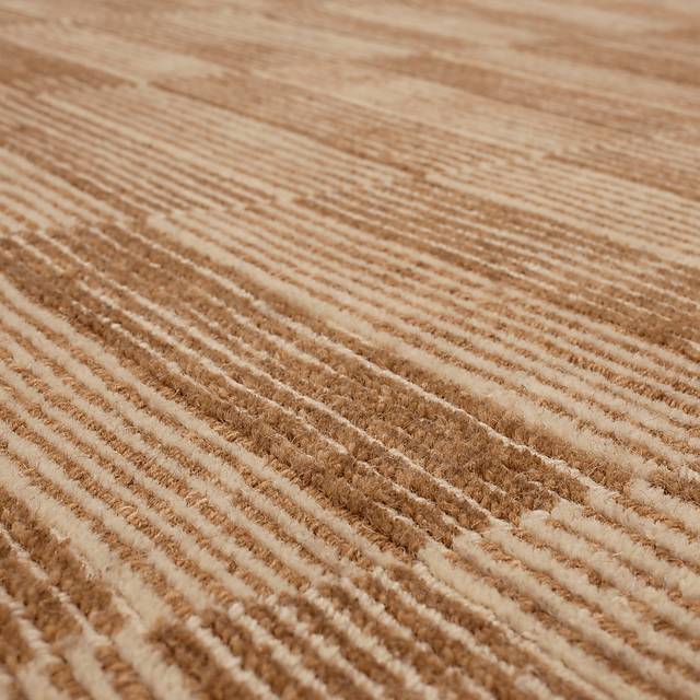 Bobby Berk Broken Stripe Brown 2' x 8' Runner Rug - Thumbnail - Image 6
