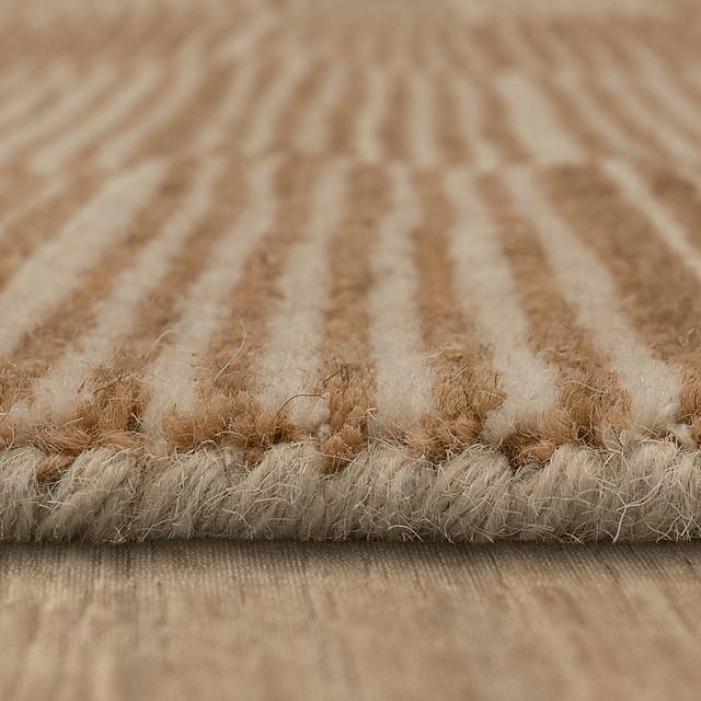 Bobby Berk Broken Stripe Brown 2' x 8' Runner Rug - Thumbnail - Image 7