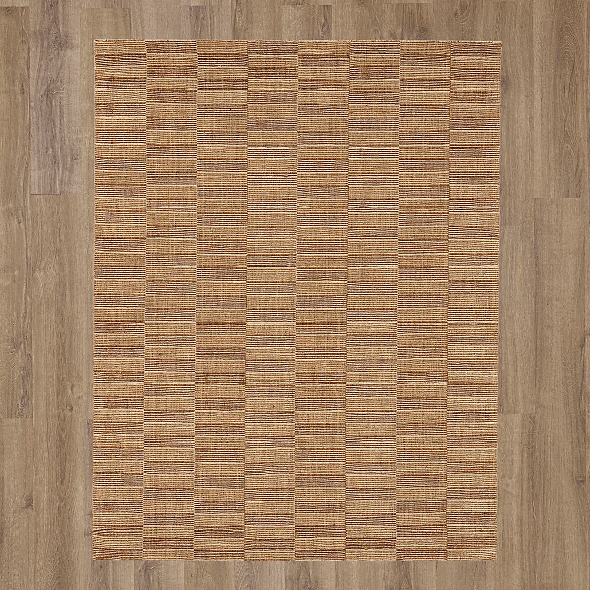 Bobby Berk Broken Stripe Brown Rugs | Rooms to Go