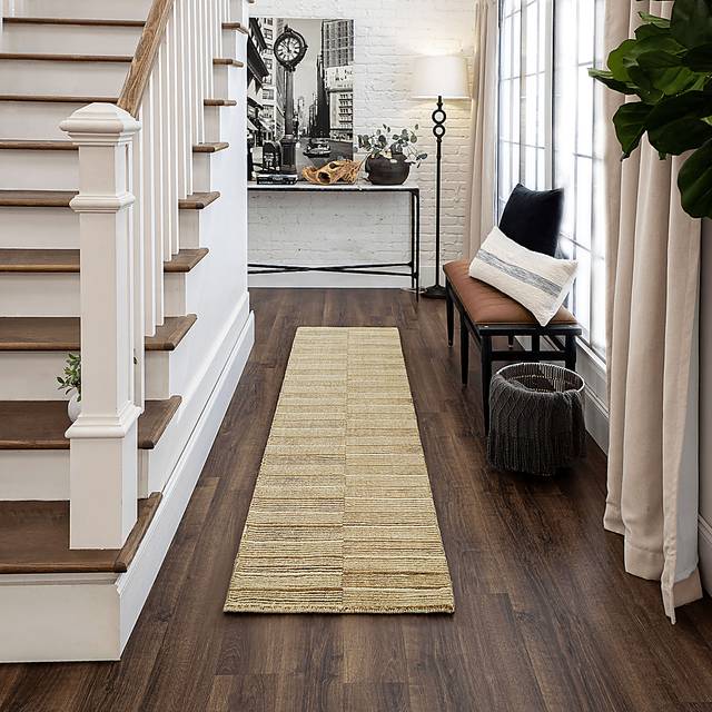 Bobby Berk Broken Stripe Gray 2' x 8' Runner Rug - Thumbnail - Image 2