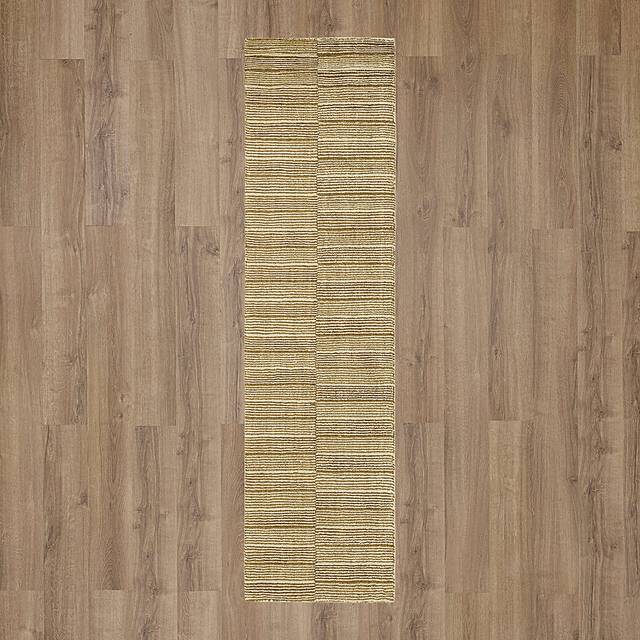 Bobby Berk Broken Stripe Gray 2' x 8' Runner Rug - Thumbnail - Image 4