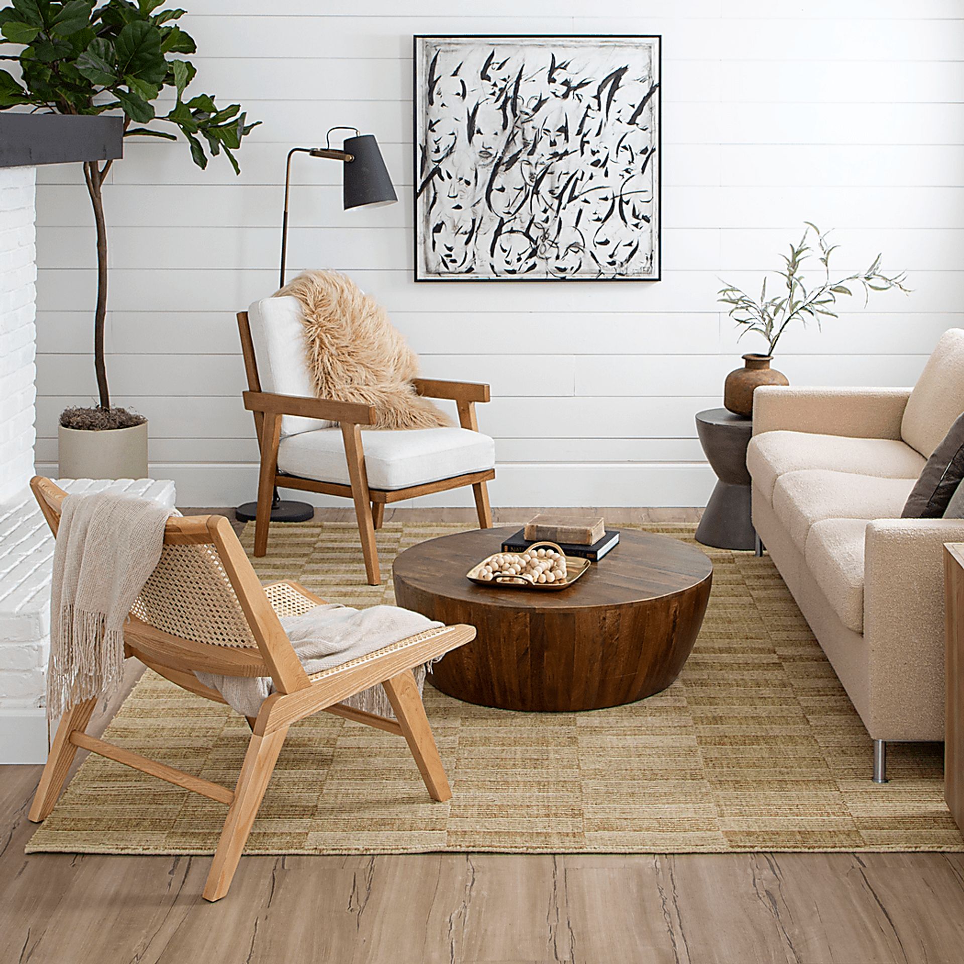 Bobby Berk Broken Stripe Gray 5' x 8' Rug - Image 2