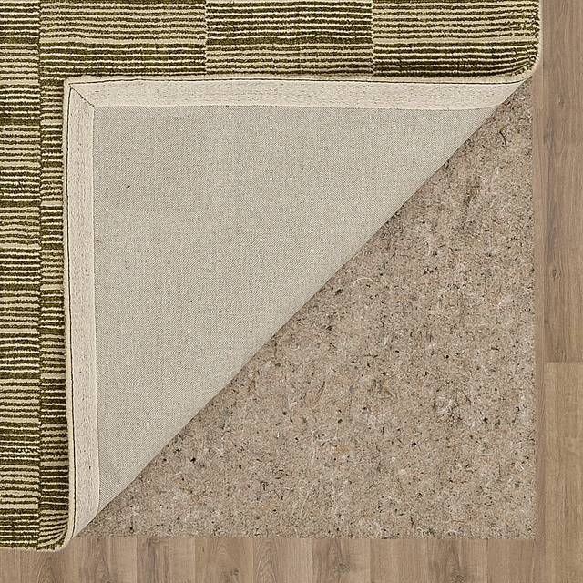 Bobby Berk Broken Stripe Green 2' x 8' Runner Rug - Thumbnail - Image 3