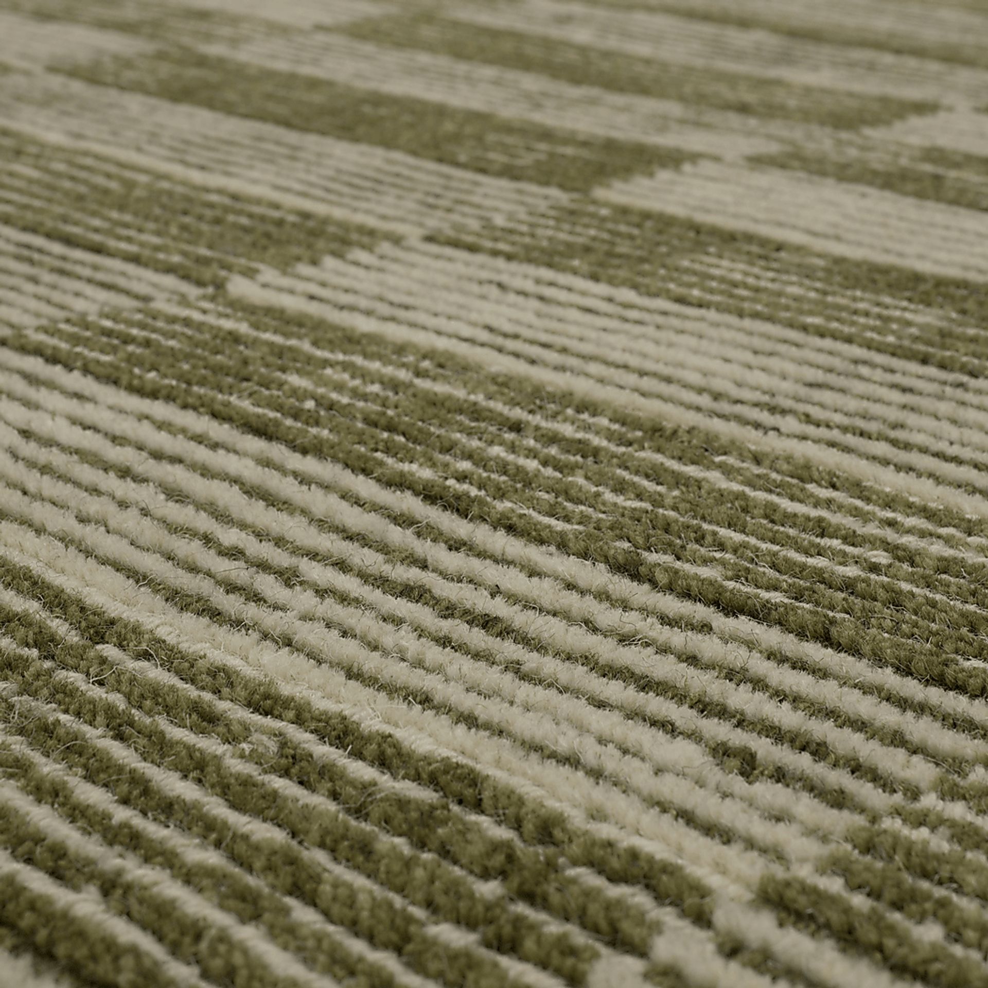 Bobby Berk Broken Stripe Green 2' x 8' Runner Rug - Image 6