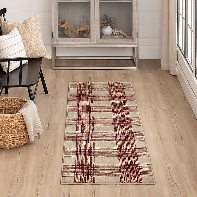 Bobby Berk Fontana Lane Orange 2'4 x 7'10 Runner Rug - Thumbnail - Image 2