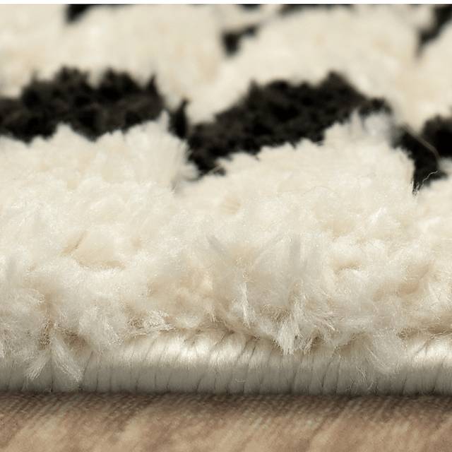 Bobby Berk Four Corners Black 5' x 8' Rug - Thumbnail - Image 5