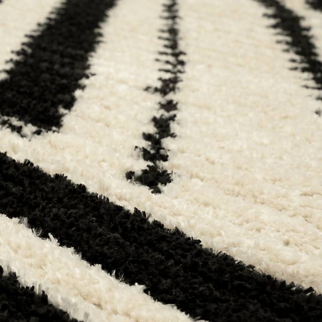 Bobby Berk Four Corners Black 5' x 8' Rug - Thumbnail - Image 6