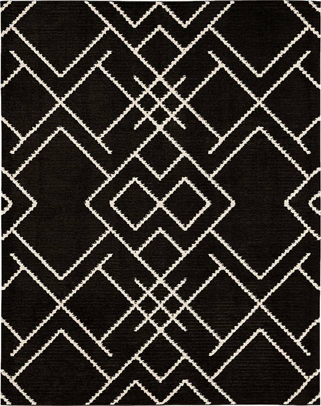 Bobby Berk Intersection Black 8' x 10' Rug - Thumbnail - Image 1