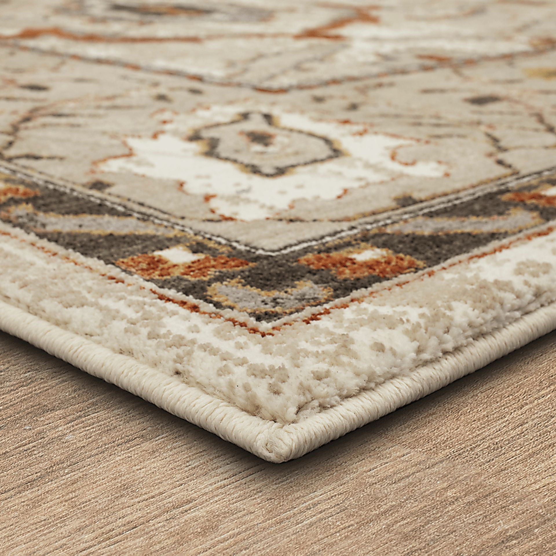 Bobby Berk Khamal Ivory 2'4 x 7'10 Runner Rug - Image 3