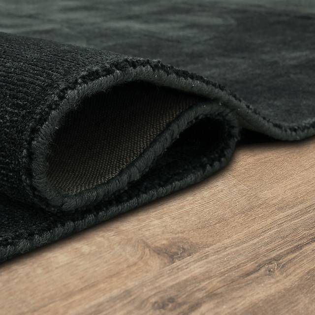 Bobby Berk Luna Sol Black 4' x 6' Rug - Thumbnail - Image 4