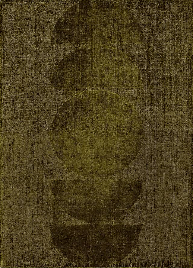 Bobby Berk Luna Sol Green 4' x 6' Rug - Thumbnail - Image 1