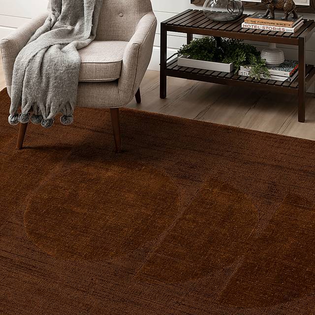 Bobby Berk Luna Sol Red 4' x 6' Rug - Thumbnail - Image 3