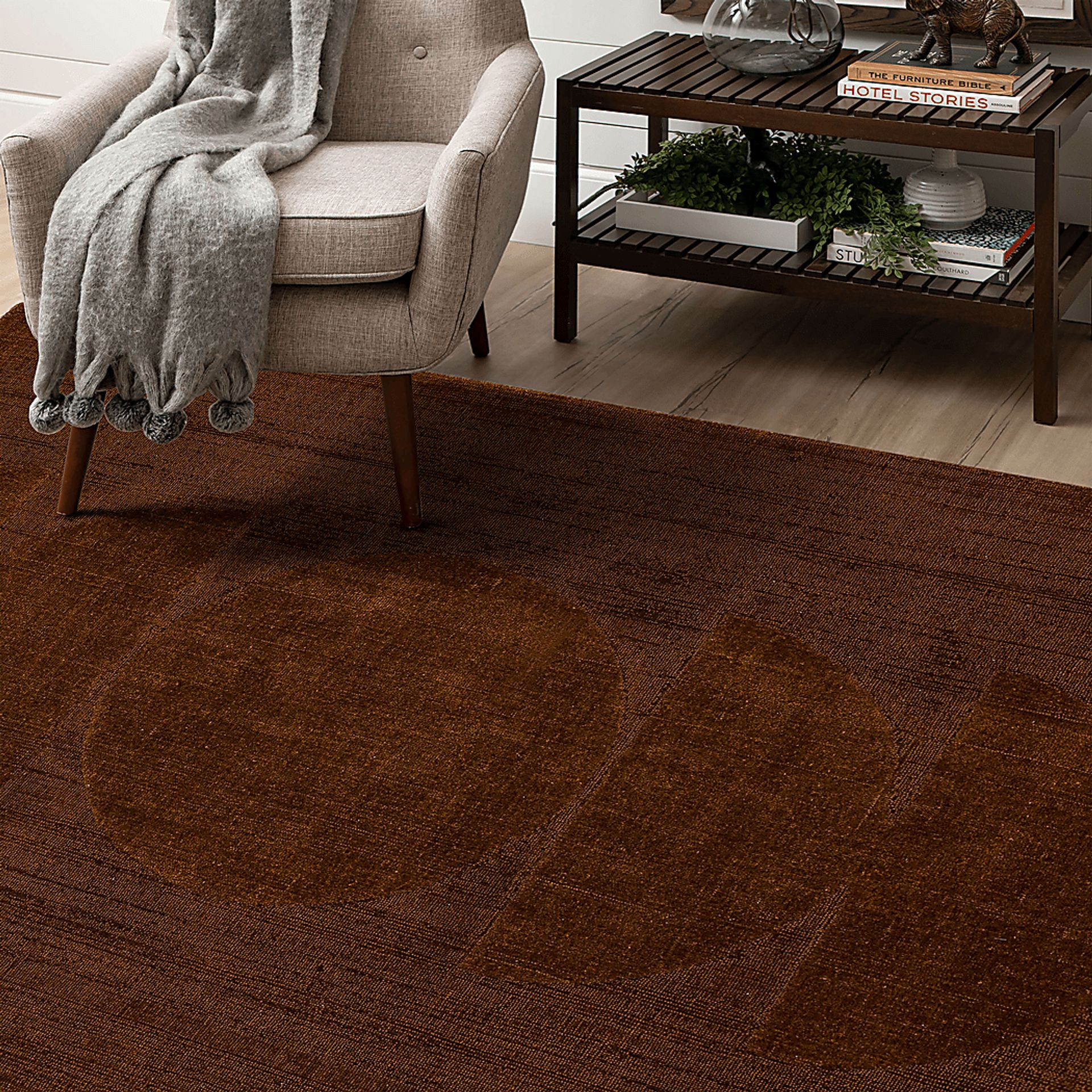 Bobby Berk Luna Sol Red 4' x 6' Rug - Image 3
