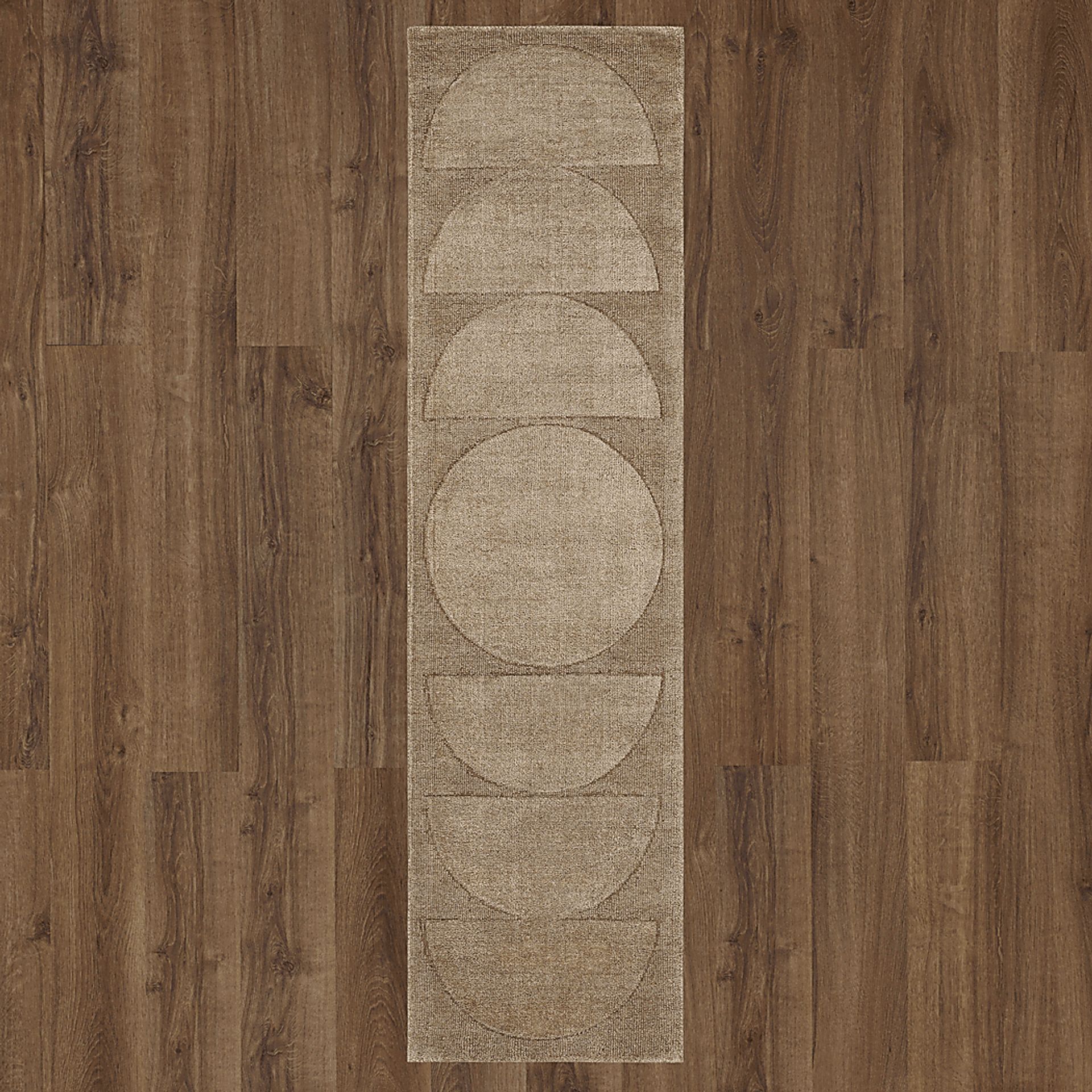 Bobby Berk Luna Sol Tan 2' x 8' Runner Rug - Image 3