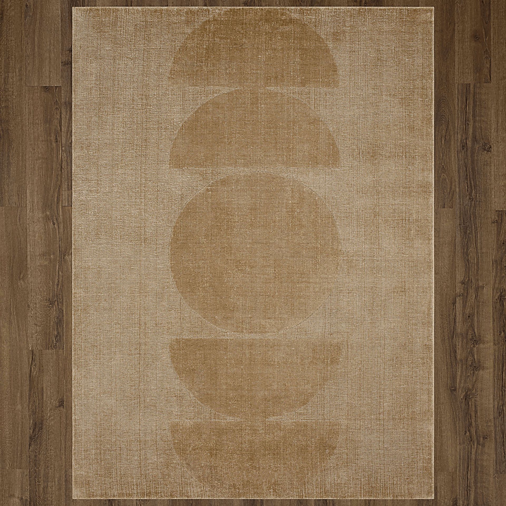 Bobby Berk Luna Sol Tan 4' x 6' Rug - Image 2