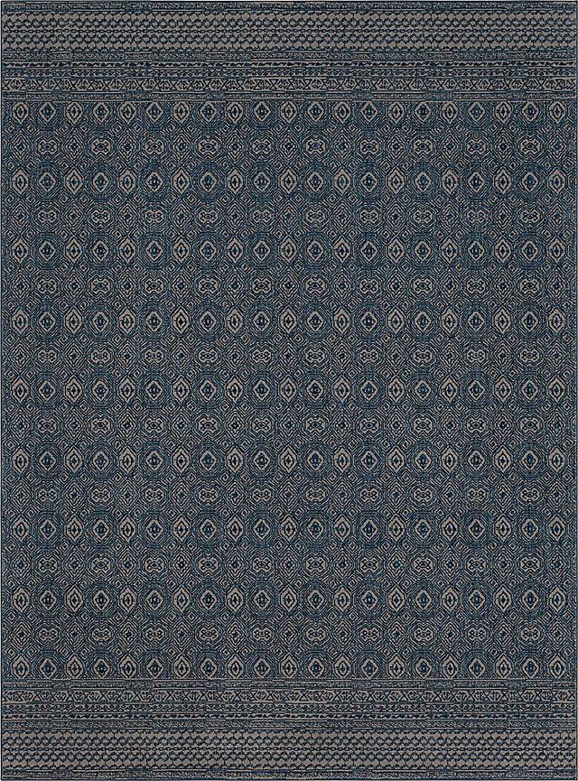 Bobby Berk Minuetto Blue 5'3 x 7'10 Rug - Thumbnail - Image 1
