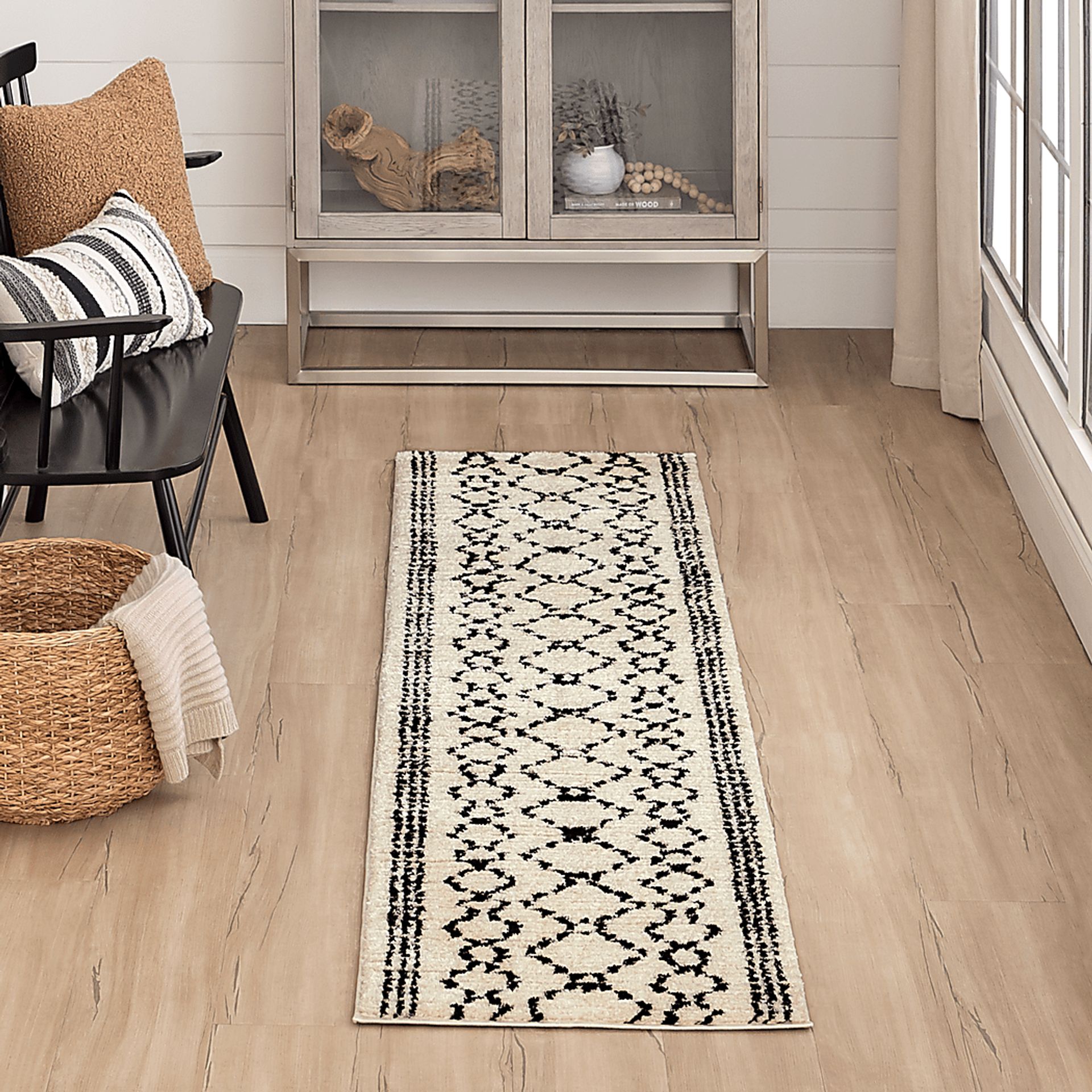 Bobby Berk Paragon Beige 2' x 8' Runner Rug - Image 2