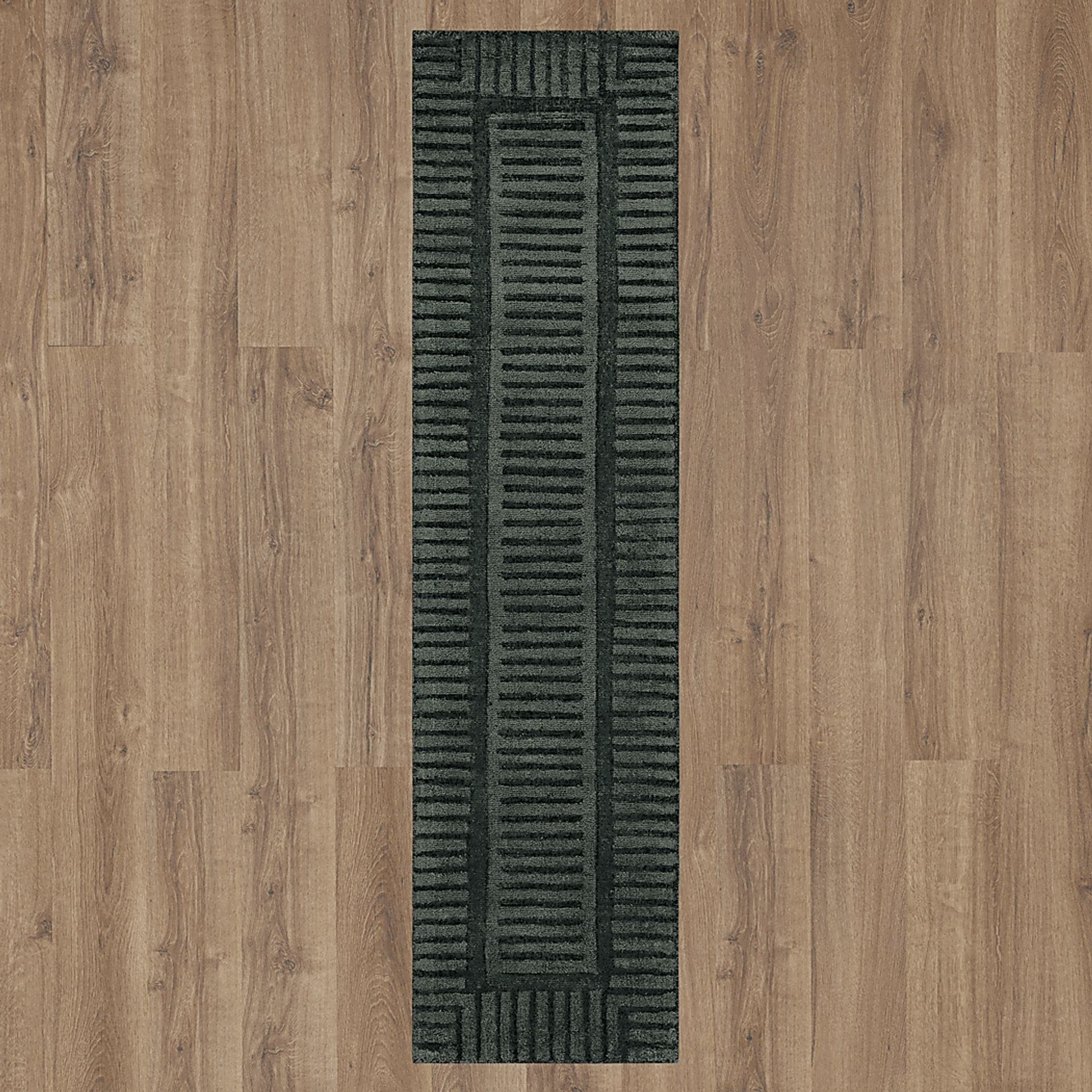 Bobby Berk Terra Firma Blue 2' x 8' Runner Rug - Image 3