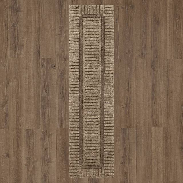 Bobby Berk Terra Firma Brown 2' x 8' Runner Rug - Thumbnail - Image 3