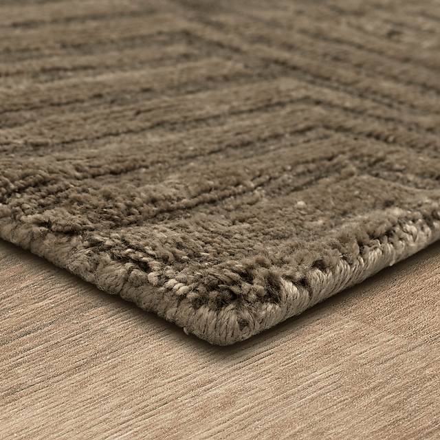Bobby Berk Terra Firma Brown 2' x 8' Runner Rug - Thumbnail - Image 4