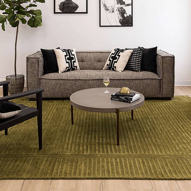Bobby Berk Terra Firma Green 4' x 6' Rug - Thumbnail - Image 2