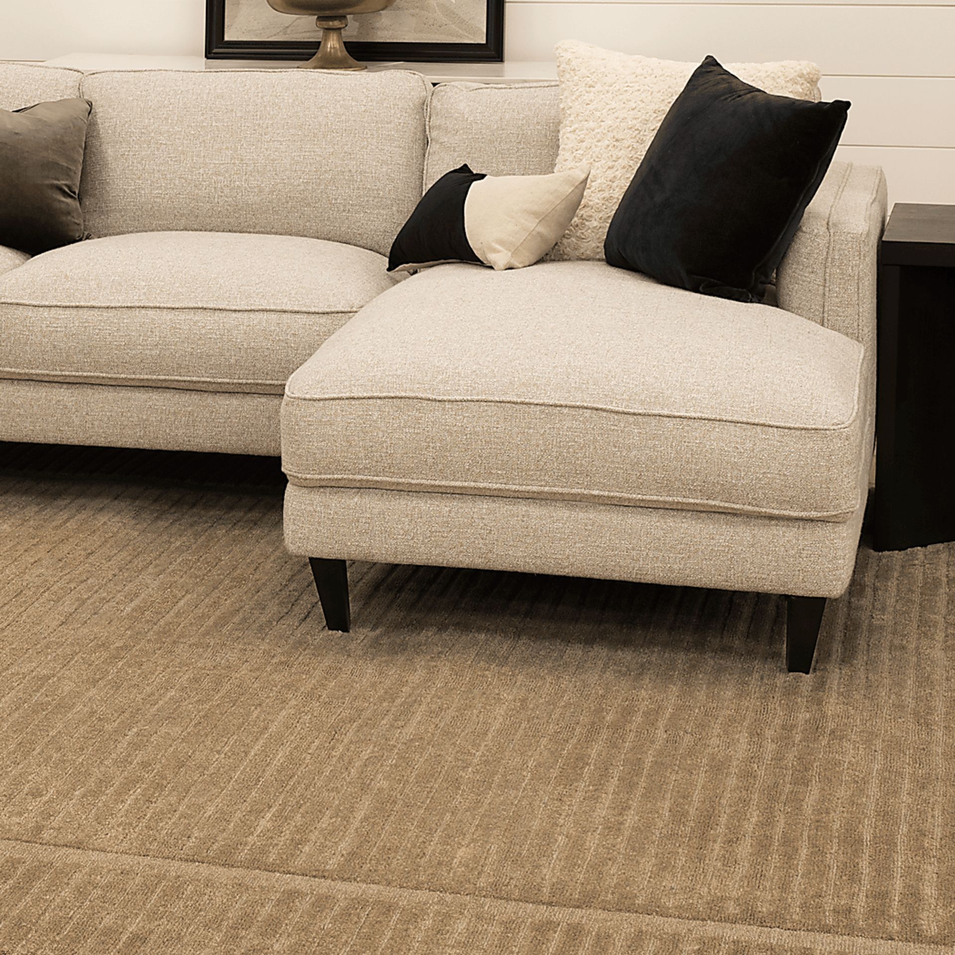 Bobby Berk Terra Firma Tan 4' x 6' Rug - Image 3