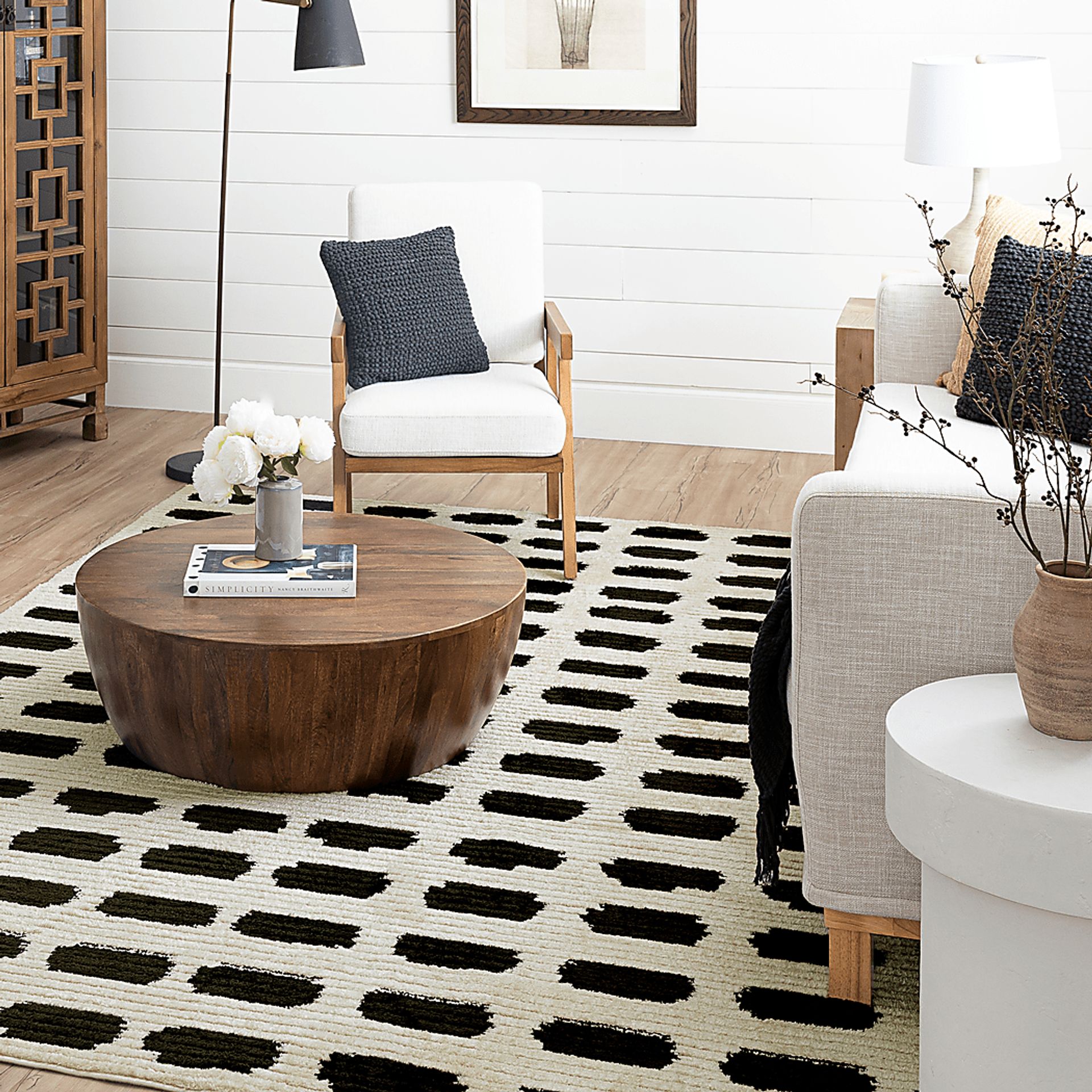 Bobby Berk Traverse Black 5' x 8' Rug - Image 2