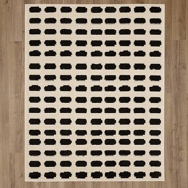 Bobby Berk Traverse Black 5' x 8' Rug - Thumbnail - Image 4