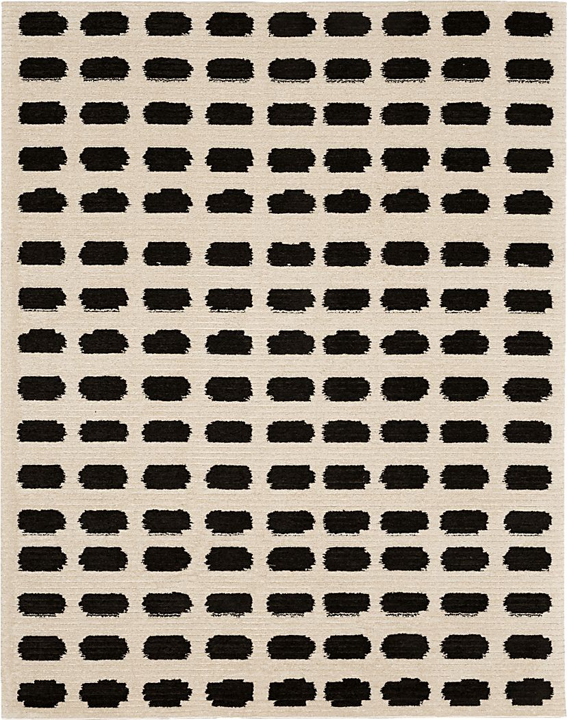 Bobby Berk Traverse Black 6' x 9' Rug