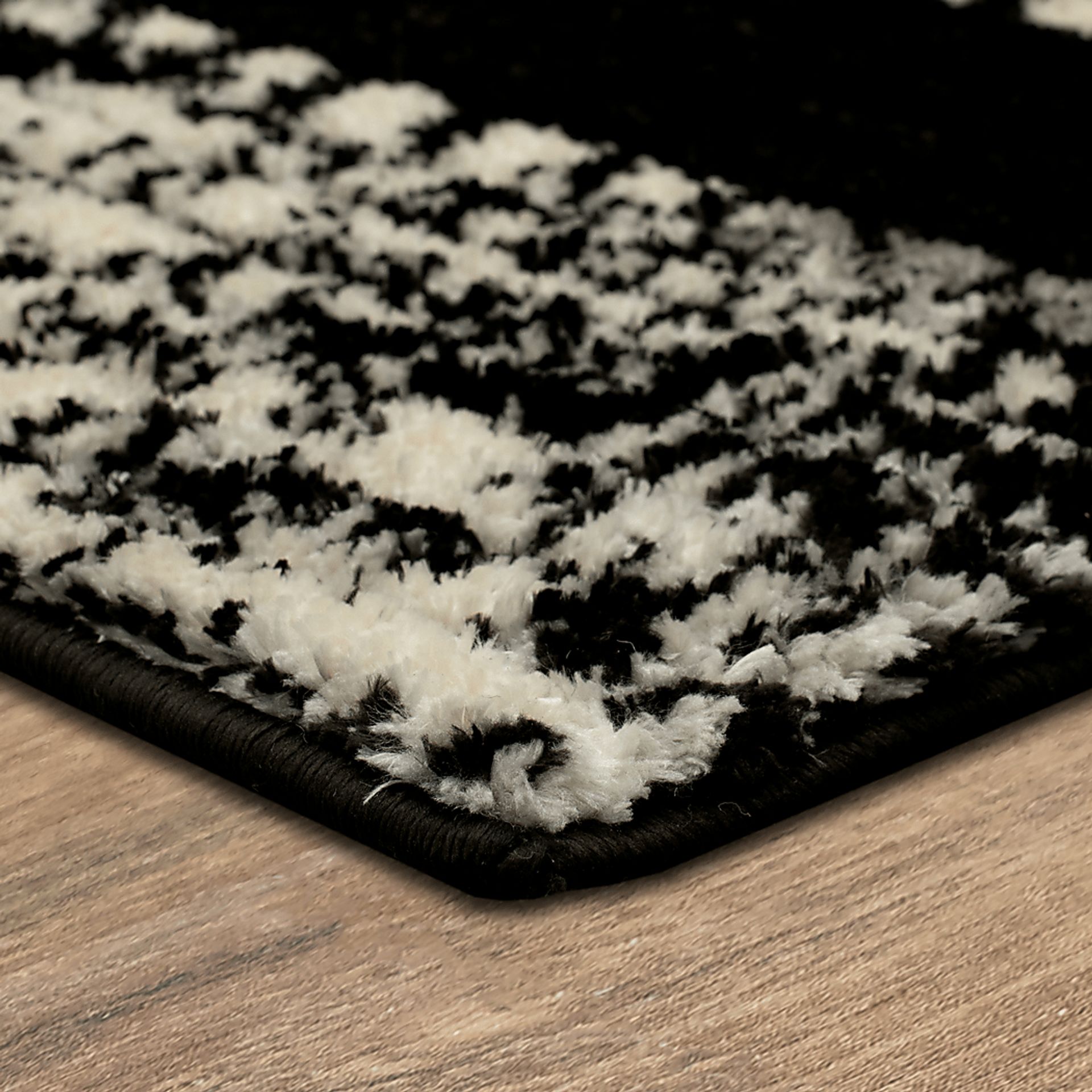 Bobby Berk Traverse Lanes Black 5' x 8' Rug - Image 8