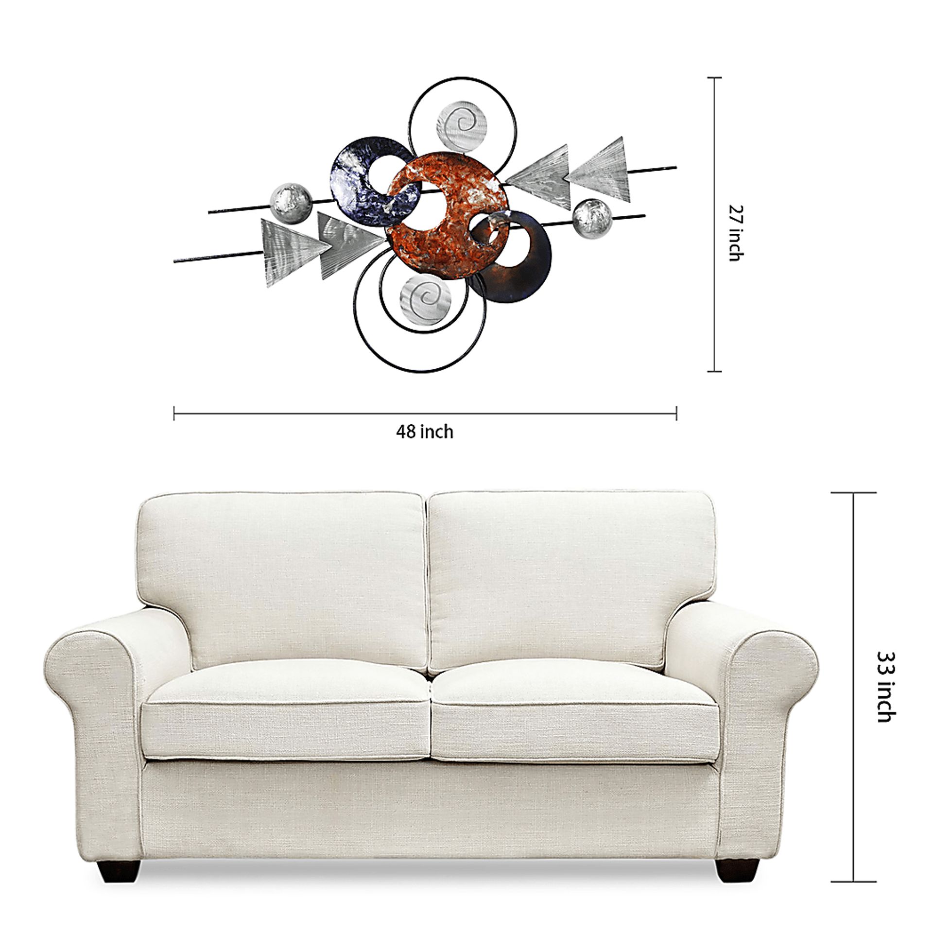 Bobelu Silver Wall Decor - Image 9