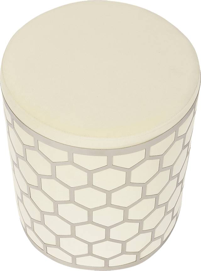 Bobini Cream Ottoman - Thumbnail - Image 3