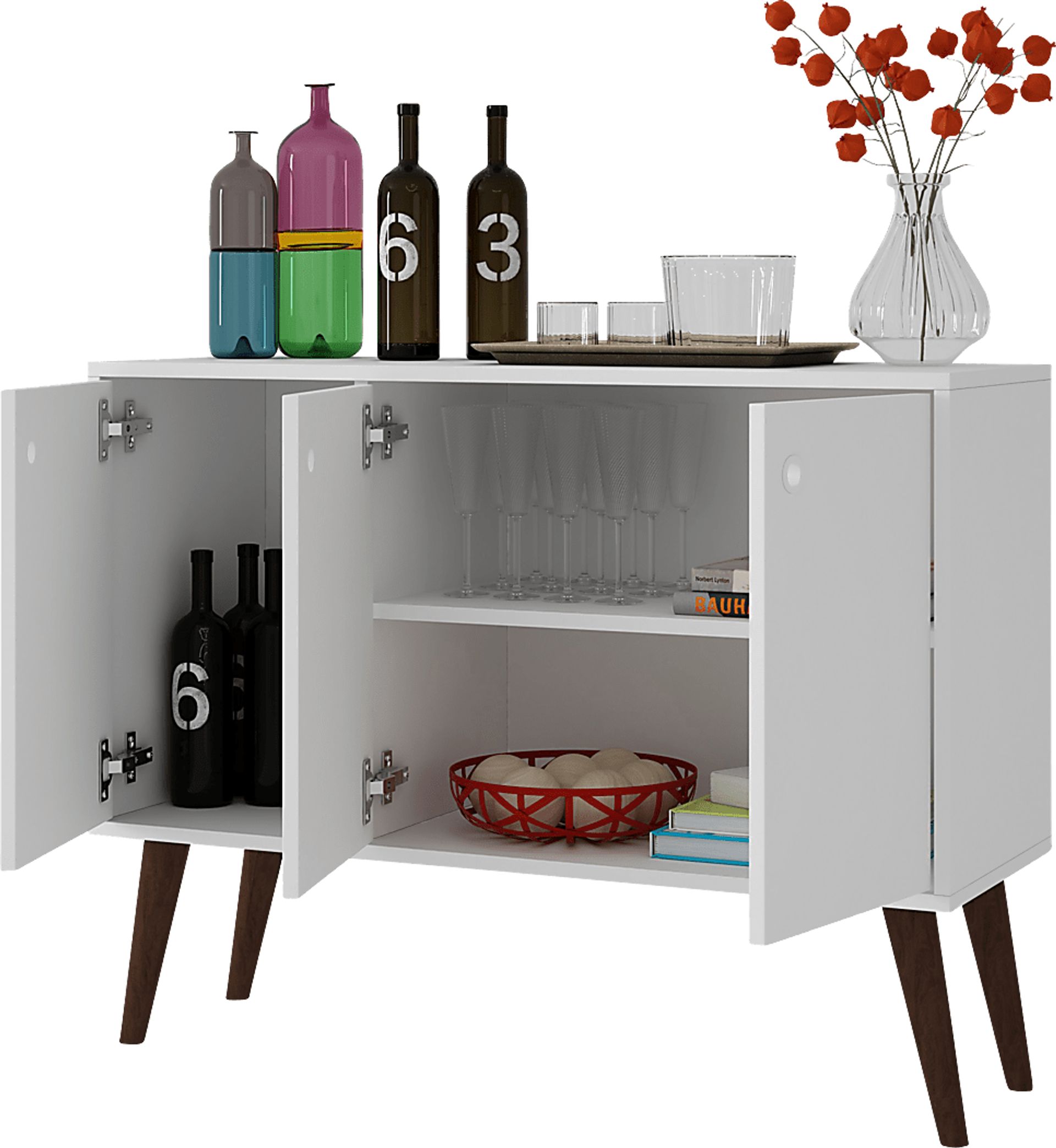 Bobrick White Sideboard - Image 4