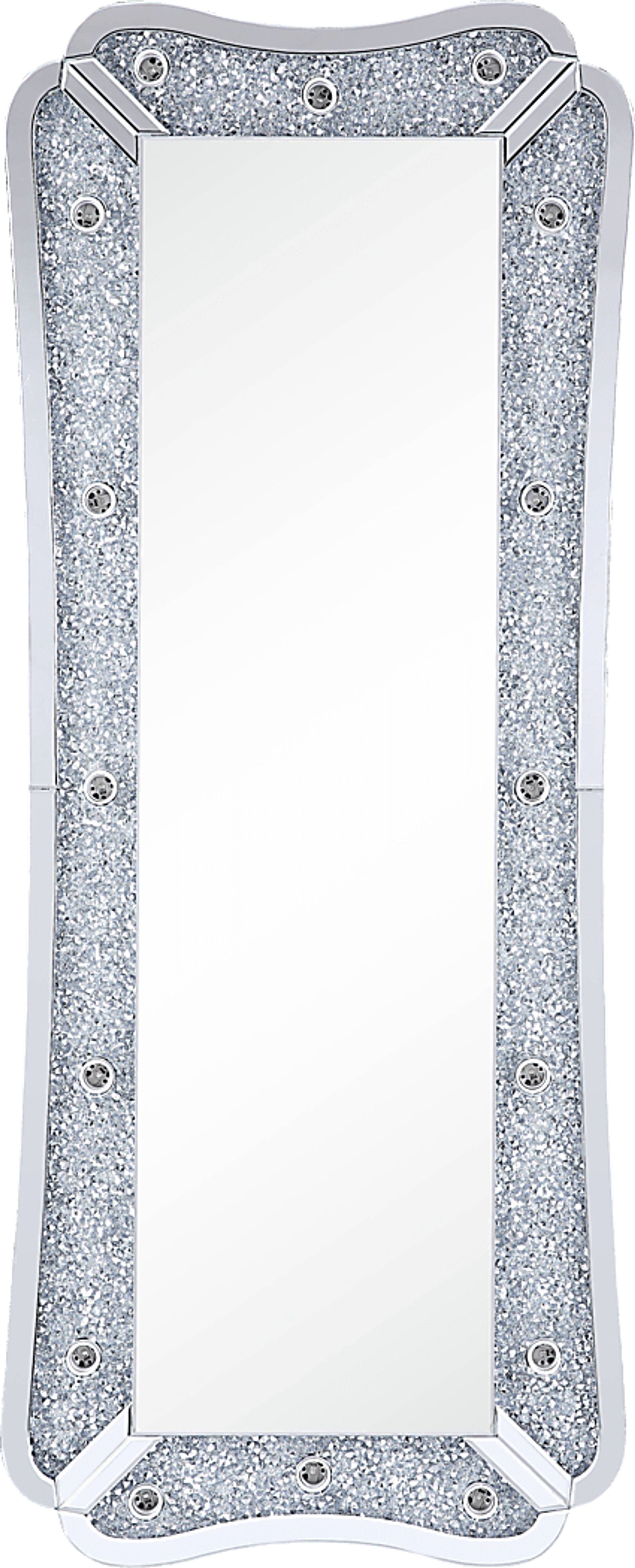 Bocagrande Silver Floor Mirror - Image 1